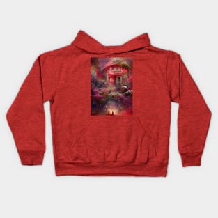 House on Planet Mars Kids Hoodie